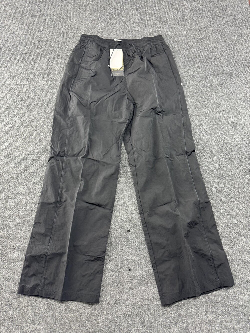 Nike Pants Womens M Black Standard Fit High Rise Move To Zero Woven Track Gym